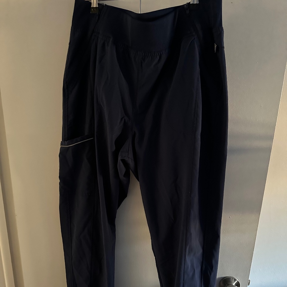 Cherokee Jogger Scrub Pants, Navy blue, Size Large